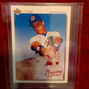 Chipper Jones - 1992 Upper Deck Minor League – Card No. 165 – (Baseball Cards)